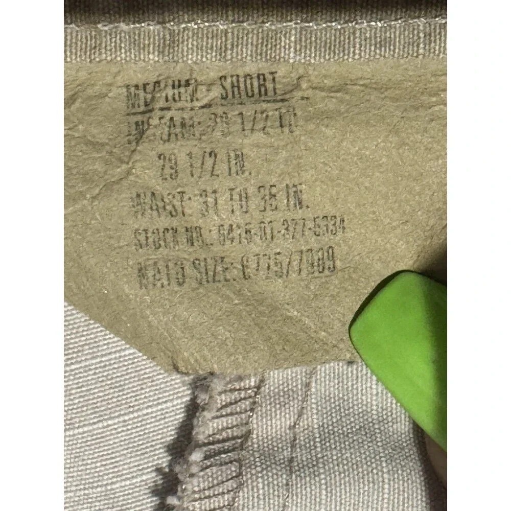Vtg USGI DCU Cargo Pants Mens Med Short Desert Camo Combat Ripstop Made USA 90s